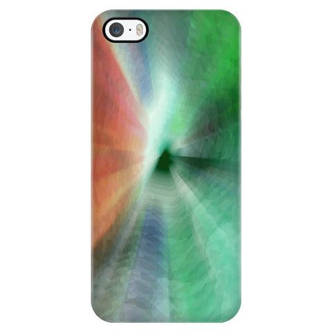 Phone Cases - IPhone 5 Slim Case Rainbow Wormhole