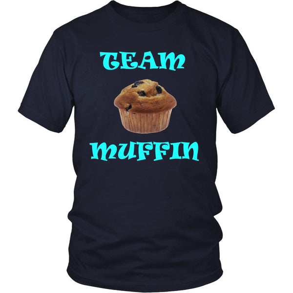 T-shirt - Team Muffin Bakery Shirt Baker T Shirt Or Foodie Gift (Mens)
