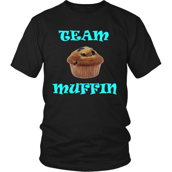 T-shirt - Team Muffin Bakery Shirt Baker T Shirt Or Foodie Gift (Mens)