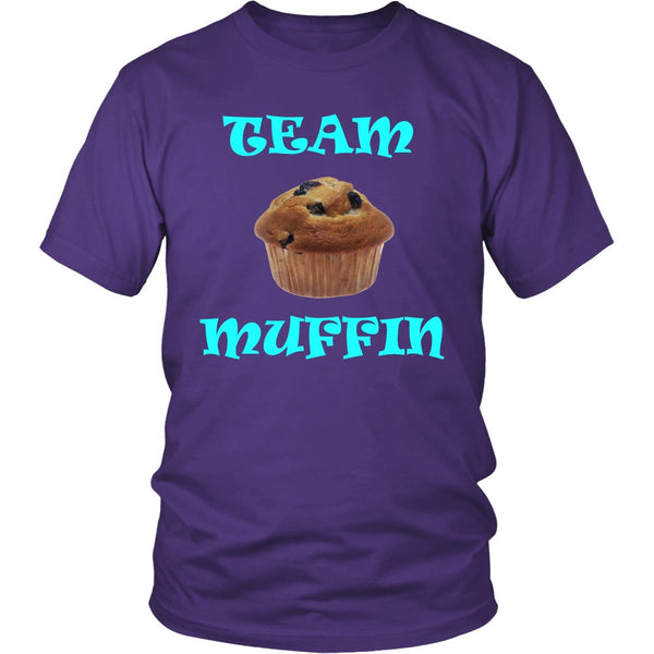 T-shirt - Team Muffin Bakery Shirt Baker T Shirt Or Foodie Gift Womens