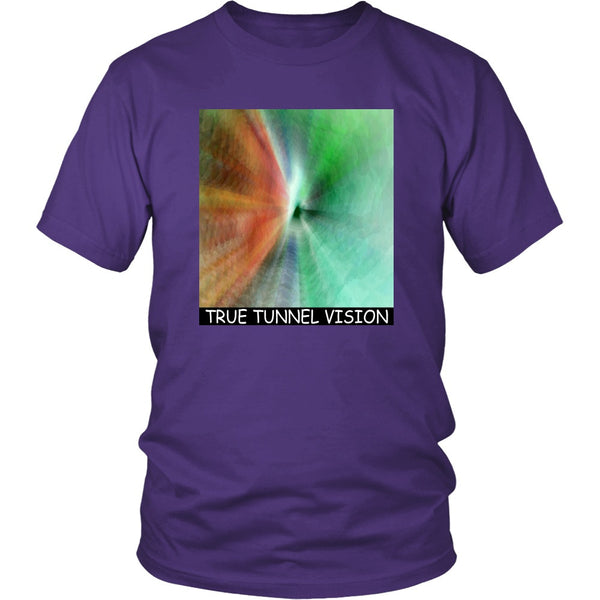 T-shirt - True Tunnel Vision Adult Sci-fi Shirt Motivational Tee (Womens)